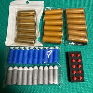 【セット】 ウェブリーリボルバー用 カートリッジ&スポンジダーツ弾
