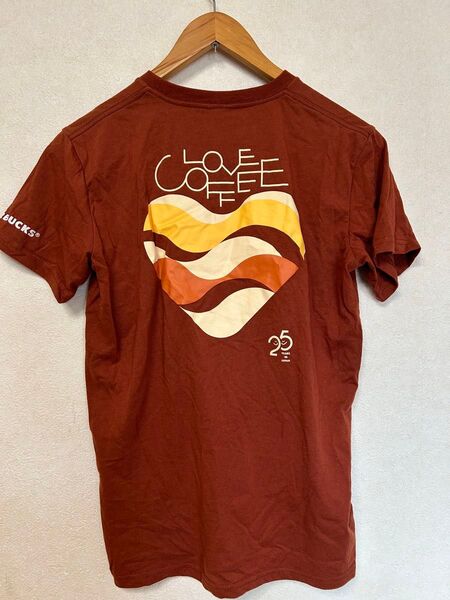 【非売品】スタバ スタッフTシャツ 2021年 S LOVE COFFEE スターバックス