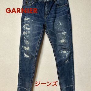 ガルニエ ダメージジーンズ Lサイズ GARNIER デニム