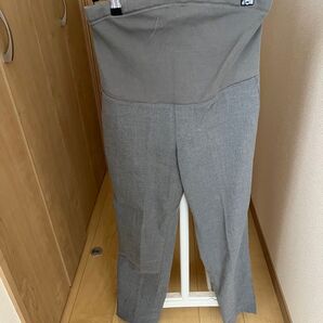 マタニティパンツ グレー