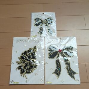 刺繍ワッペン 未使用3枚