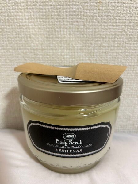 サボン(SABON) GENTLEMAN ジェントルマン ボディスクラブ600g (新品未開封品 国内正規販売品)