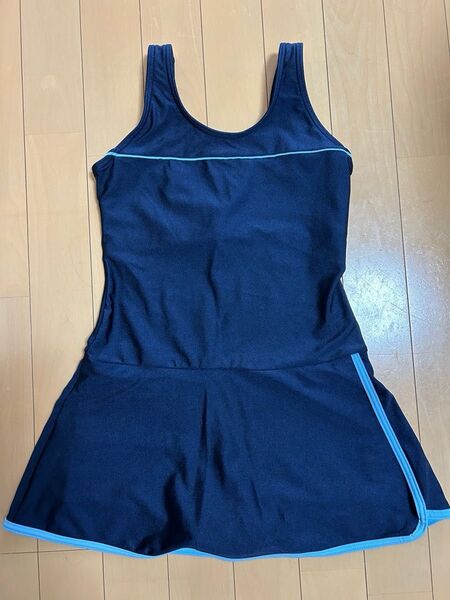 水着 ワンピース ネイビー 170 160
