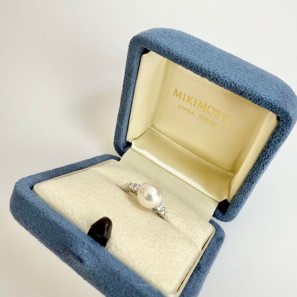 ミキモト 真珠 Mikimoto パールリング 指輪