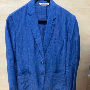 Journal Standard リネンジャケット ブルー
