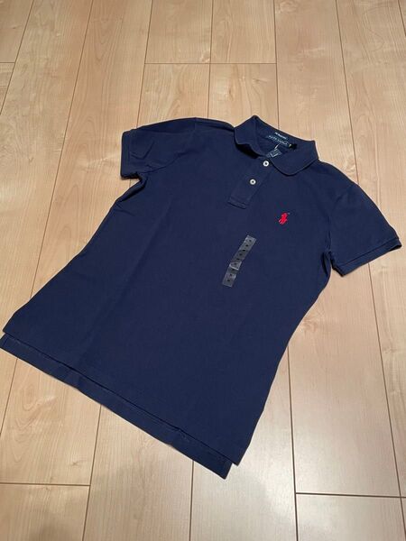 新品Polo Ralph Lauren ネイビー ポロシャツ Mサイズ