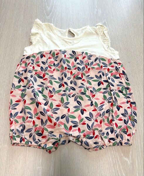 Baby next ベビー服 ロンパース 花柄 80