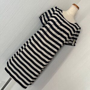 美品 ボーダーワンピース 半袖