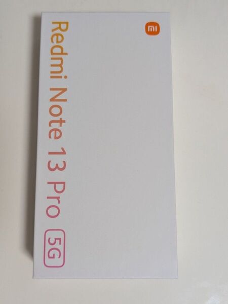 新品未開封 Xiaomi Redmi Note 13 Pro 5G オーシャンティール