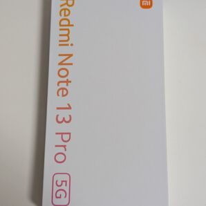 新品未開封 Xiaomi Redmi Note 13 Pro 5G ブラック