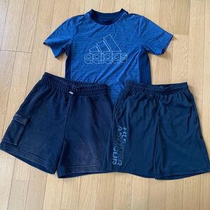男の子 150 スポーツウェア まとめ売り ハーフパンツ Tシャツ UNDER ARMOUR NIKE adidas 体操服