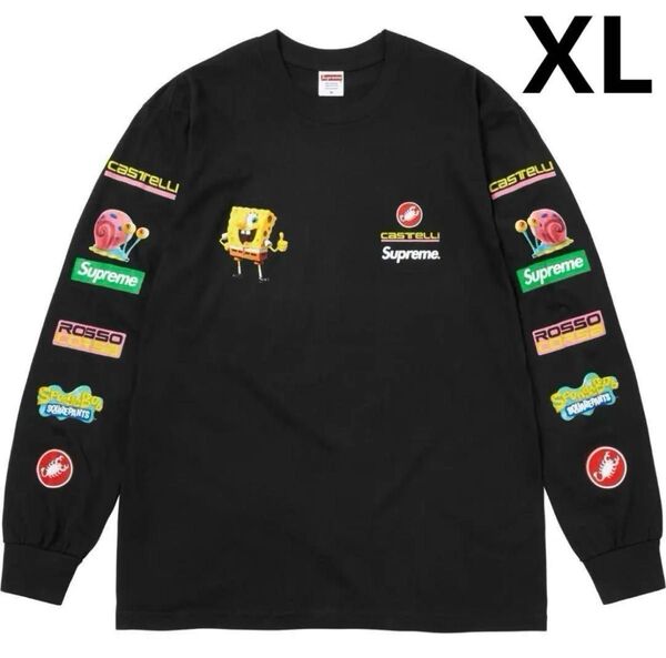 Supreme SpongeBob SquarePants Racing Tee ロンT スポンジボブ シュプリーム
