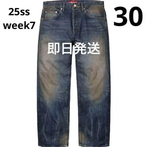 Supreme Distressed Loose Fit Selvedge Jean 30 シュプリーム デニム ジーンズ パンツ