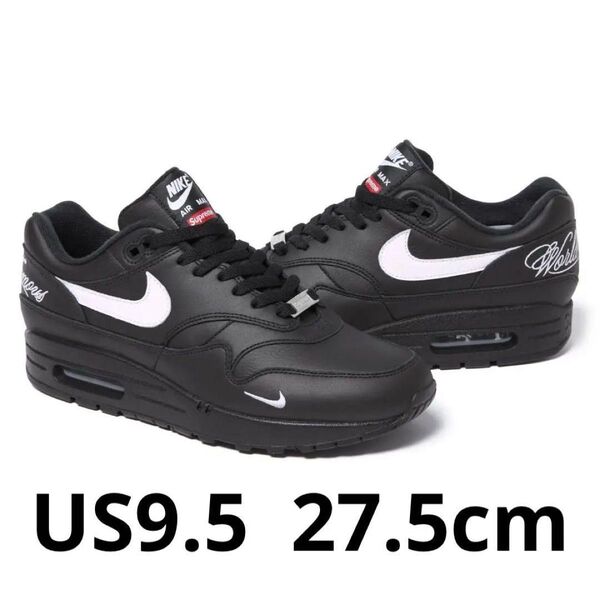 Supreme Nike Air Max 1 黒 27.5cm シュプリーム ナイキ