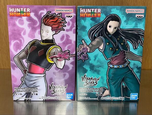 HUNTER×HUNTER◆ヒソカ & イルミ フィギュア 2点◆未開封