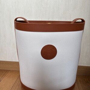 スターバックス会員限定 未使用カップシェイプカフェバッグ当選品/帆布
