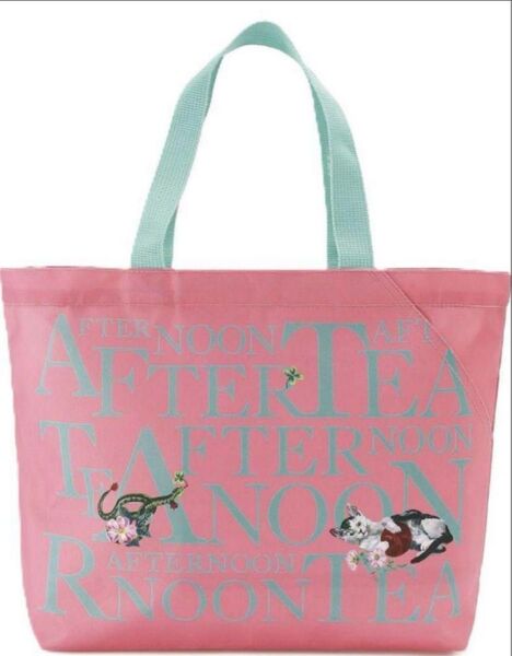 アフタヌーンティー リビングナタリーレテコラボAfternoonTeaオンライン限定デザイン未使用エコバッグSサイズ トートバッグ