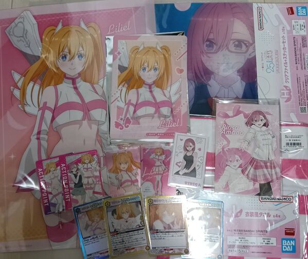 【美品】 2.5次元の誘惑 ユニオンアリーナ トレカ クリアポスター コレクションシート リリサ リリエル 送料無料 匿名配送