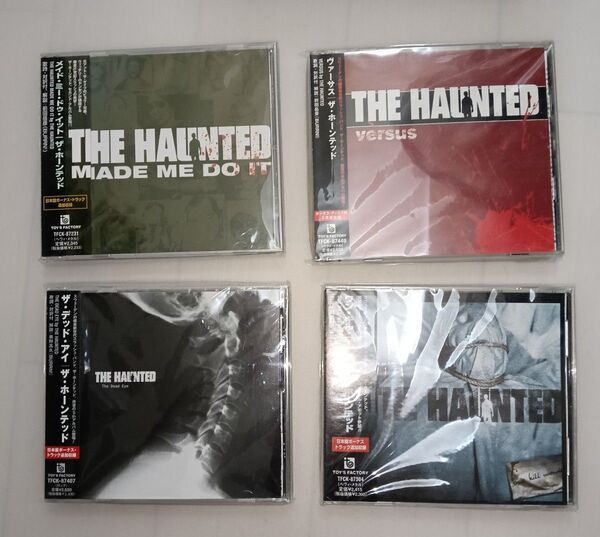 【廃盤】 THE HAUNTED 4枚セット ホーンテッド 国内盤帯付き 送料無料 ラウパ LOUD PARK ラウドパーク