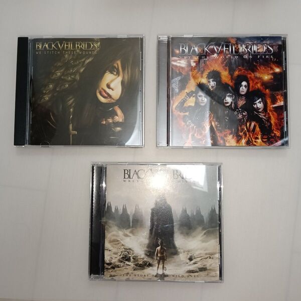【廃盤】 BLACK VEIL BRIDES 3枚セット 輸入盤 送料無料 ブラック ヴェイル ブライズ