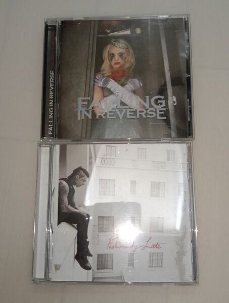 レア FALLING IN REVERSE 2枚セット スクリーモ 輸入盤 送料無料