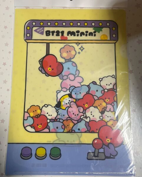 BT21 TATA クリアファイル BTS V テテ