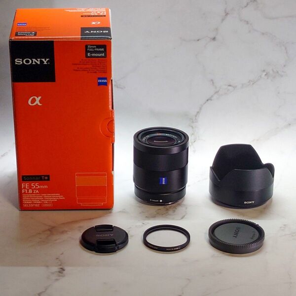 Sonnar T* FE 55mm F1.8 ZA SEL55F18Z 単焦点レンズ ZEISS SONY
