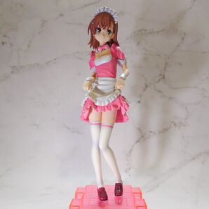 とある科学の超電磁砲 御坂美琴 桃色メイド フィギュア コトブキヤ