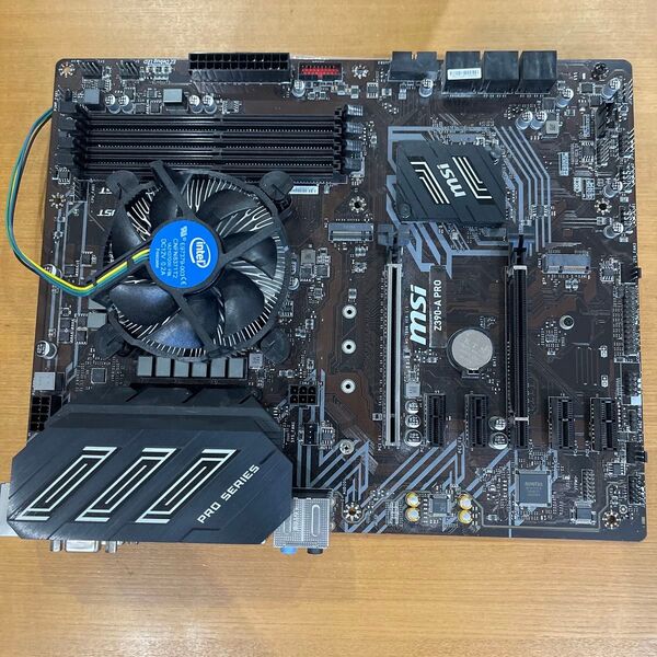 MSI Z390-A PRO マザーボード & i5-9400F CPU