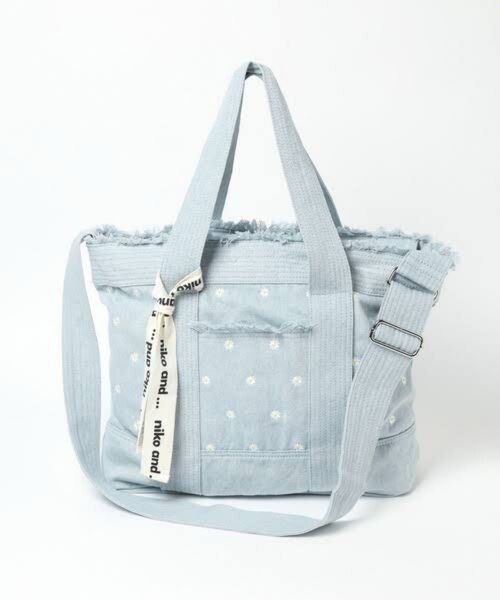 新品 ニコアンド オリジナルキャンバス2WAYショルダーバッグ