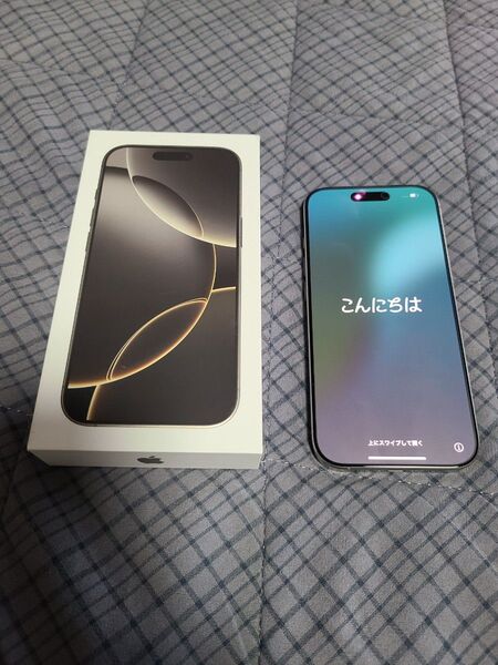 新品同様!香港版SIMフリー★iPhone16 Pro ROM:1TB★PITAKAケースオマケ付 ※非MAX