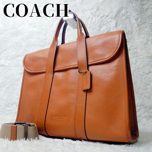 COACH コーチ ビジネスバッグ ゴッサム ポートフォリオ ブリーフケース 2way 本革 A4 C5318