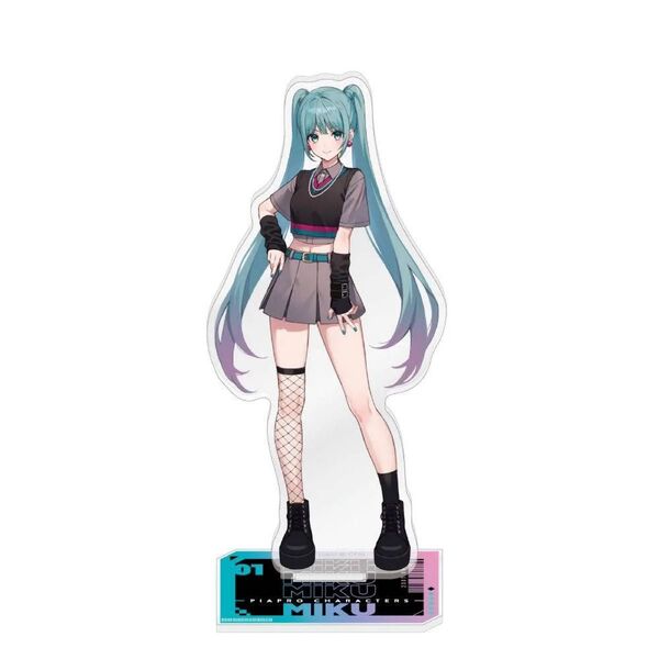 初音ミク×THE GUEST コラボカフェ アクリルスタンド 初音ミク