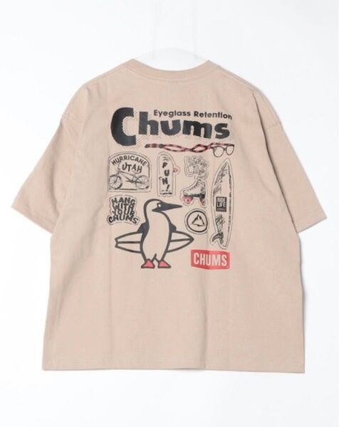 【ムラサキスポーツ限定】CHUMS/チャムス 半袖Tシャツ バックプリント
