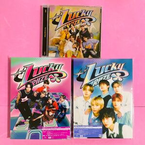 RIIZE Lucky CD 通常盤+初回限定盤A+B 3枚セット 未再生