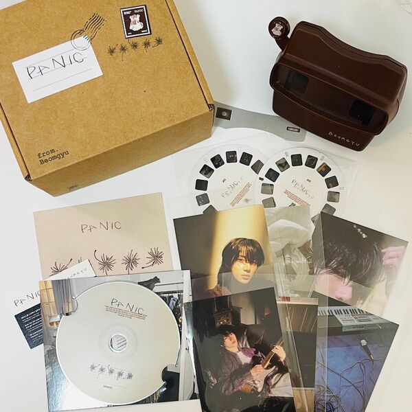 ボムギュ PANIC トレカなし 開封済み CD