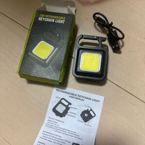 COB RECHARGEABLE KEYCHAIN LIGHT キーホルダー