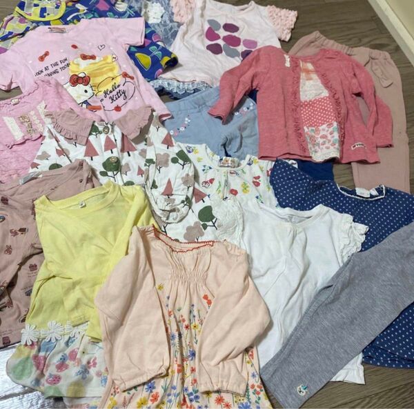 子ども服 まとめ売り セット 保育園 90センチ 100センチ 半袖 長袖 春 夏 子供服