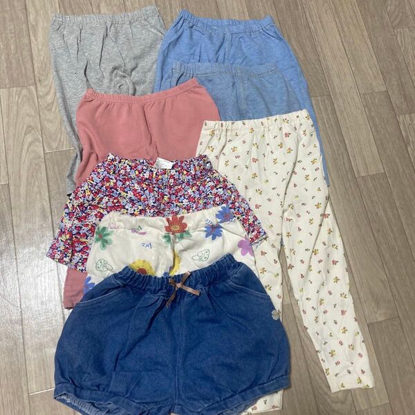 子供服 まとめ売り セット ショートパンツ パンツ 長ズボン 春夏秋 保育園 フタフタ サンリオ Branshes
