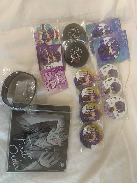 浦島坂田船 志麻様 缶バッジ CD グッズセット