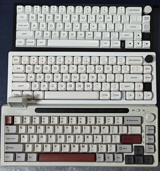 65%メカニカルキーボード 3点セット