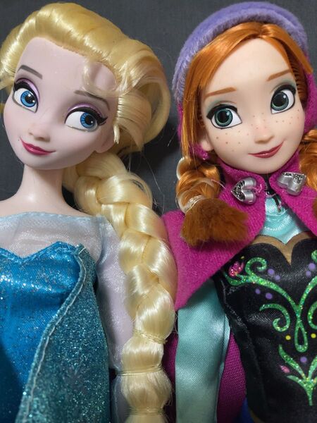 アナ&エルサ★ファッションドール★ディズニーストア★人形★アナ雪 アナと雪の女王