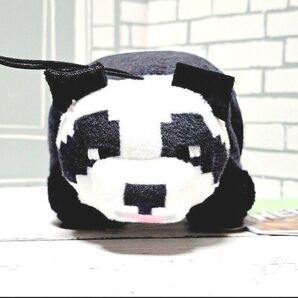 【非売品】Minecraft ぬいぐるみ マスコット パンダ タグ付き プレゼント