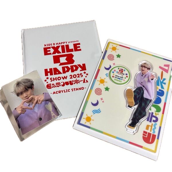EXILEBHAPPY 浦川翔平 アクスタ A賞トレカ 缶バッチステッカー セット
