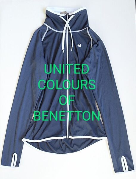 【BENETTON ラッシュガード】ベネトン 紺 ネイビー 長袖