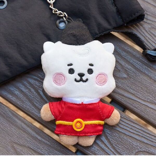 新品未使用 BT21 RJ ベビー ぬいぐるみキーリング K-EDITION2 JIN ジン