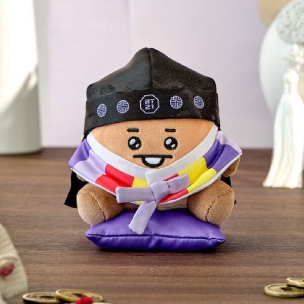 新品未開封 BT21 おすわりぬいぐるみ PREMIUM K−EDITION SHOOKY