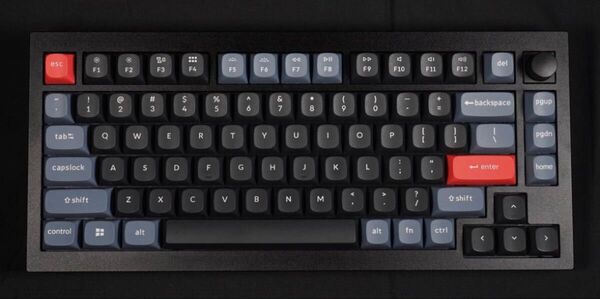 【美品】Keychron Q1 Version 2 Knob US配列 静音赤軸