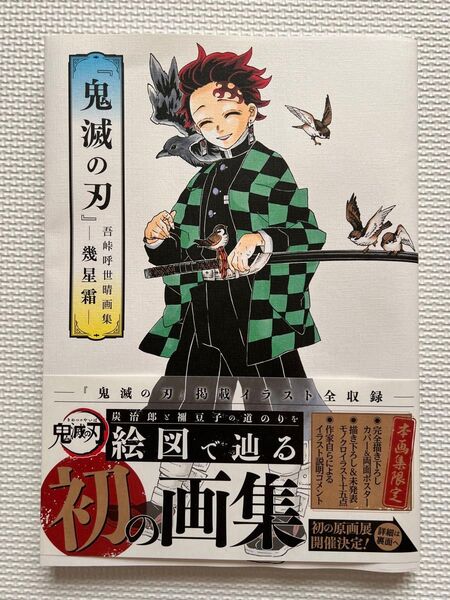 鬼滅の刃 吾峠呼世晴画集 幾星霜 画集 帯付 初版