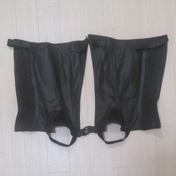 カバロ 乗馬用チャップス サイズS 黒